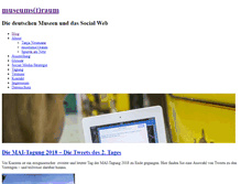 Tablet Screenshot of museumstraum.de